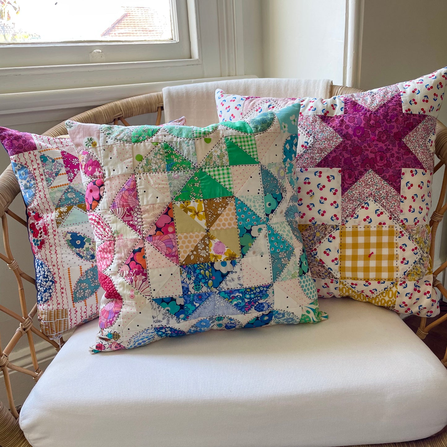 Happy Clappy! Three cushions to make you smile  (Digital Download - A4 PDF)