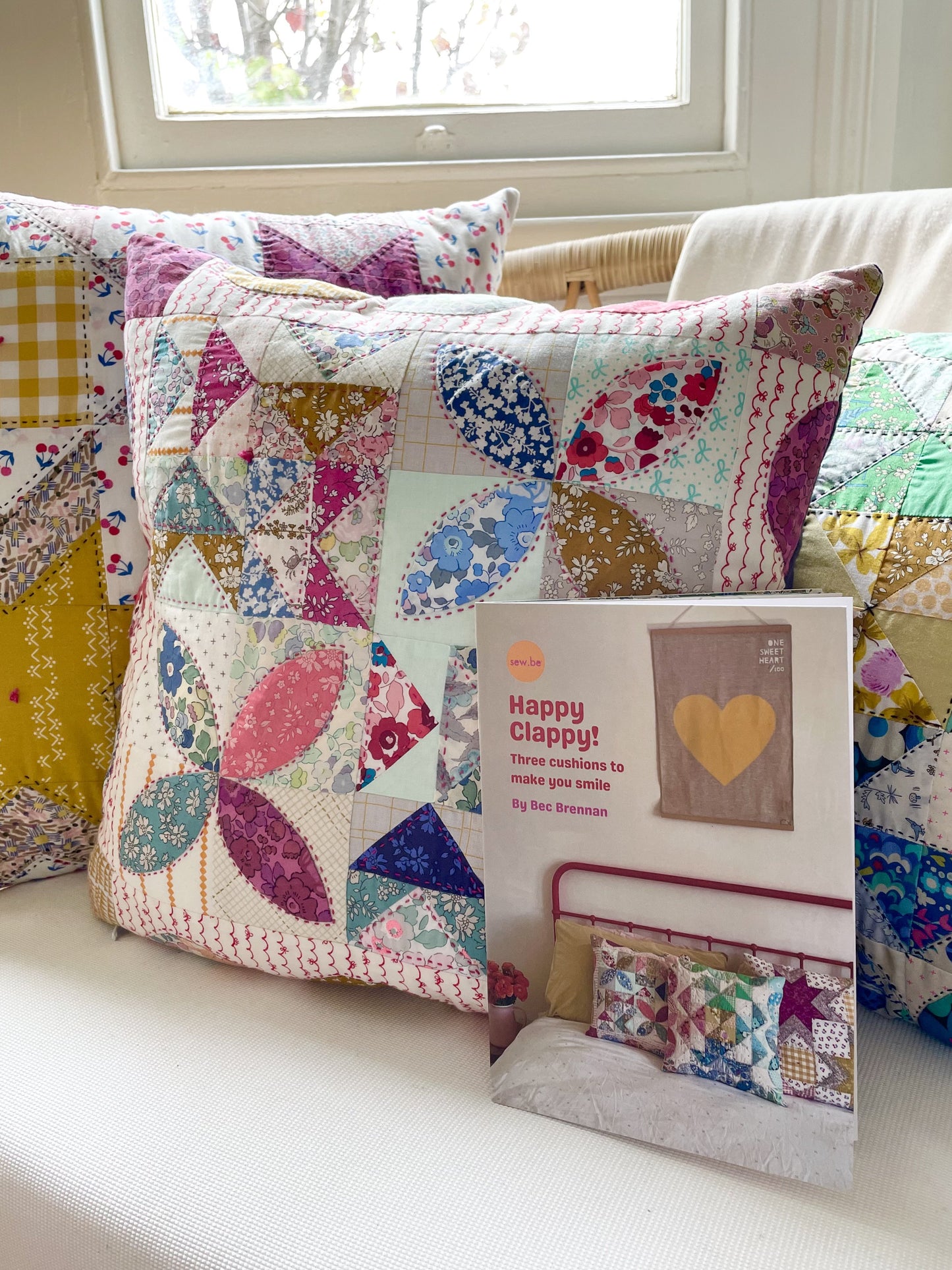 Happy Clappy! Three cushions to make you smile (Hard Copy Booklet - A5)