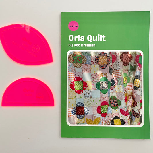 Orla Quilt Acrylic Templates (Petal & Leaf)
