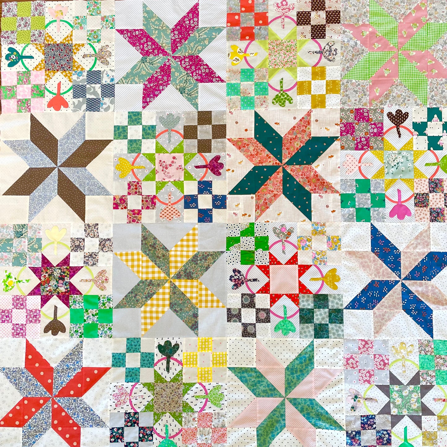 April & Otto Quilt (A5 Hard Copy Booklet)