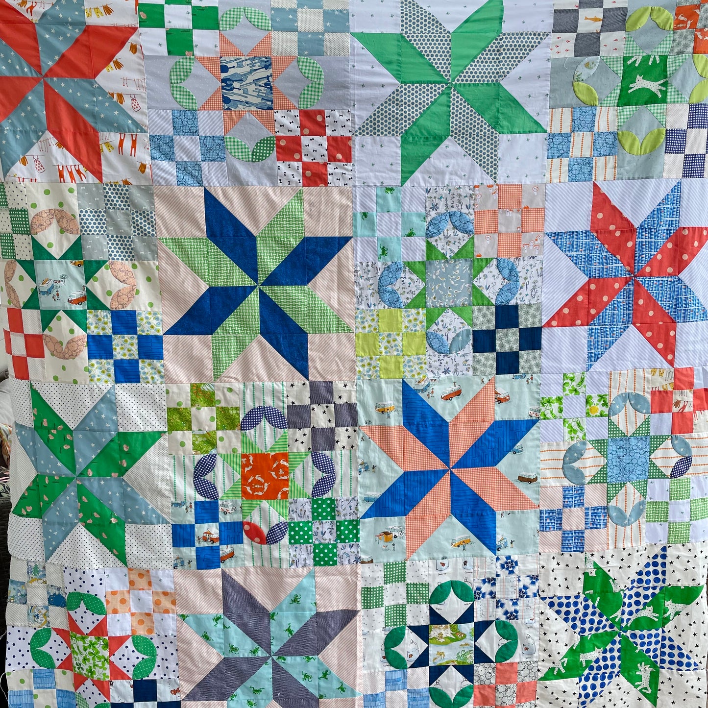 April & Otto Quilt (A5 Hard Copy Booklet)