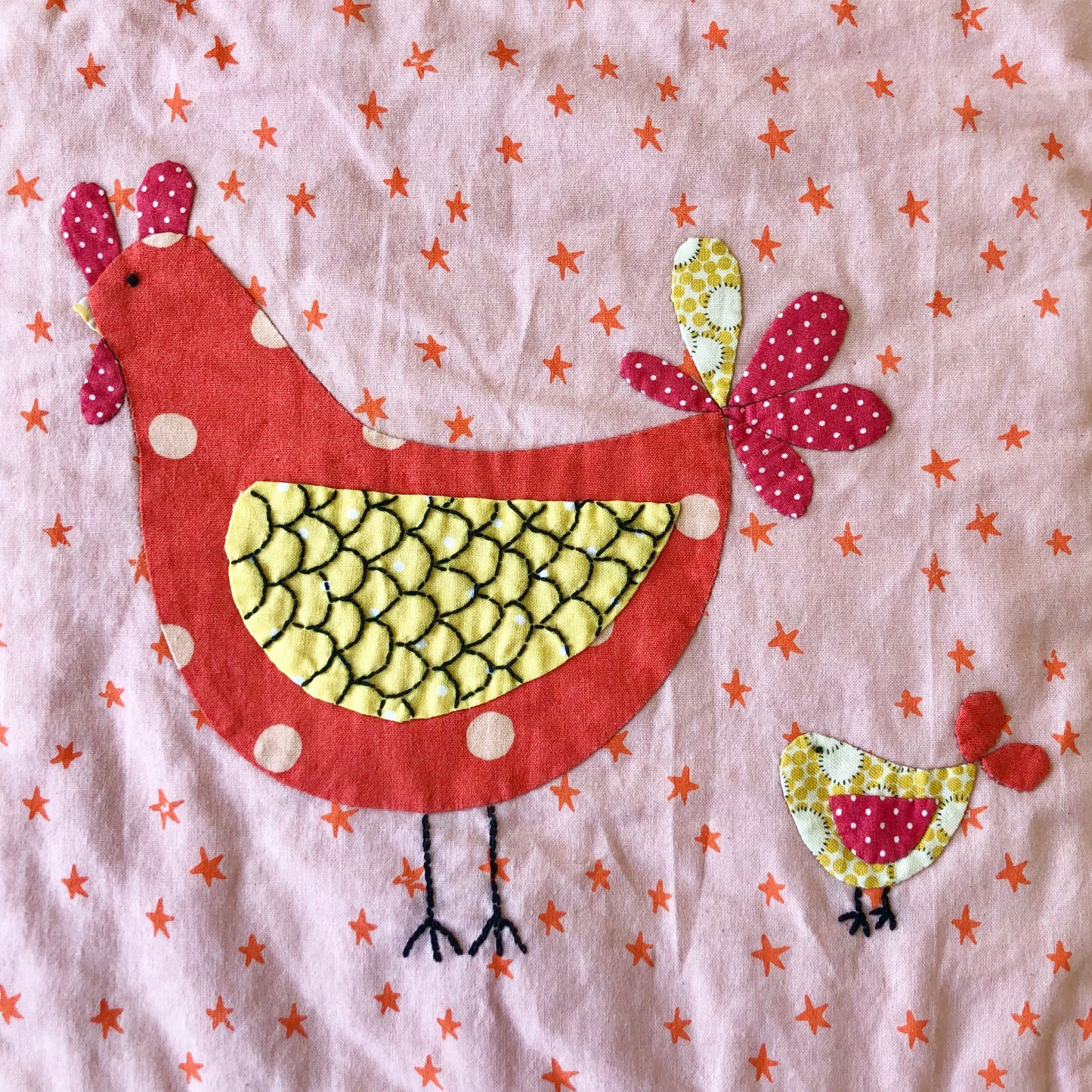 Chicken Stitch Quilt (Digital Download - A4 PDF)