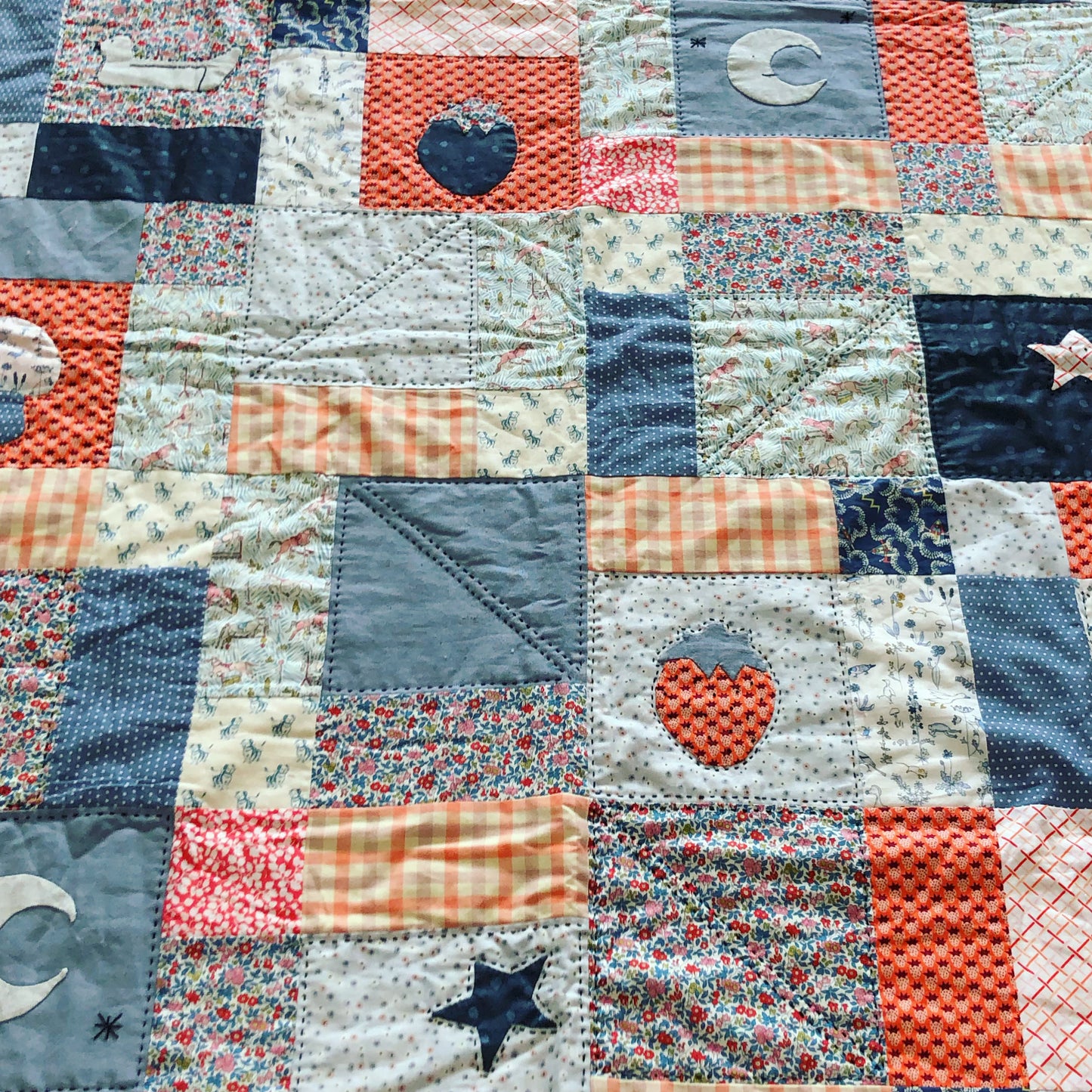 Mulberry Baby Quilt (Digital Download - A4 PDF)