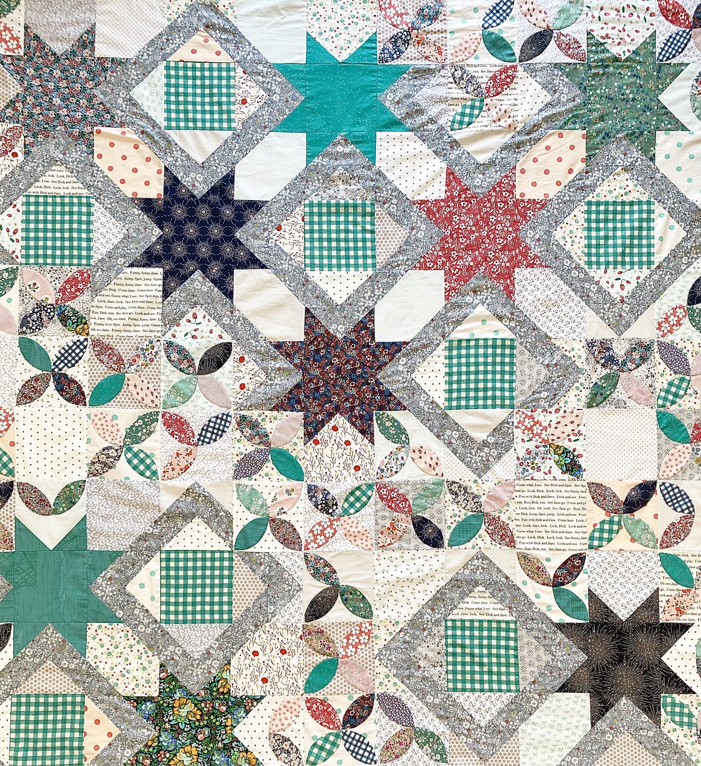 Scrambled Starshine Quilt (Hard Copy Booklet - A5)