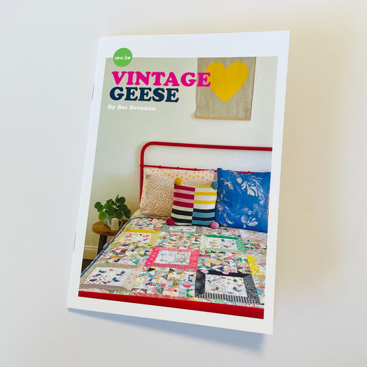 Vintage Geese Quilt (Hard Copy Booklet - A5)