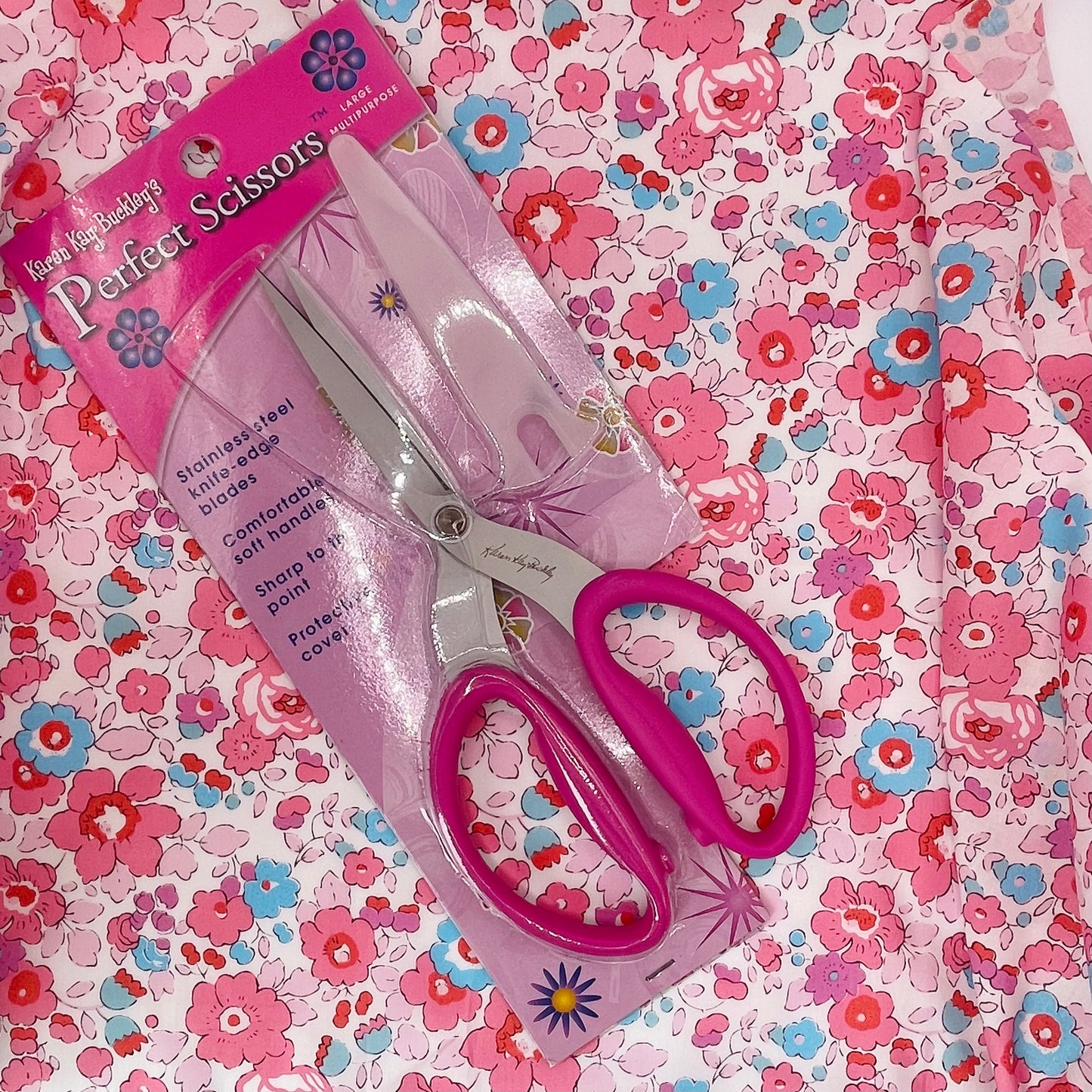 Karen Kay Buckley Multipurpose Scissors 7 1/2” - Pink