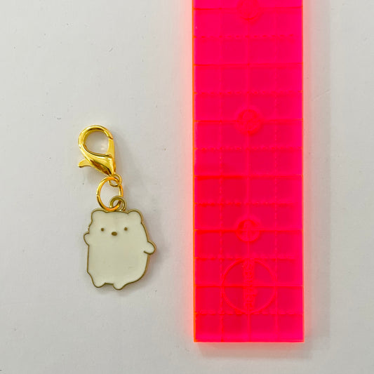 Bear Zipper Charm