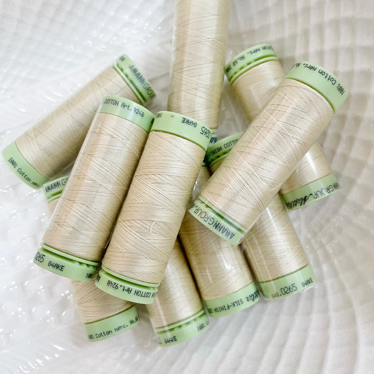 Mettler Silk Finish Cotton 60 - 200m - Ivory