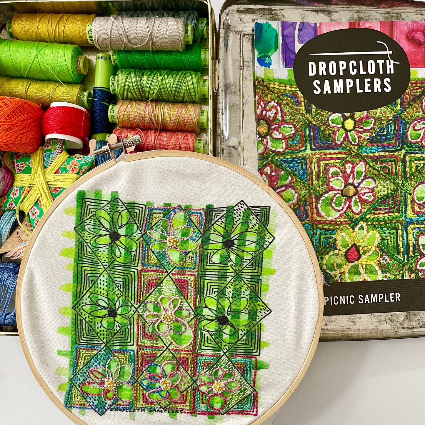 Dropcloth Samplers - Picnic Sampler