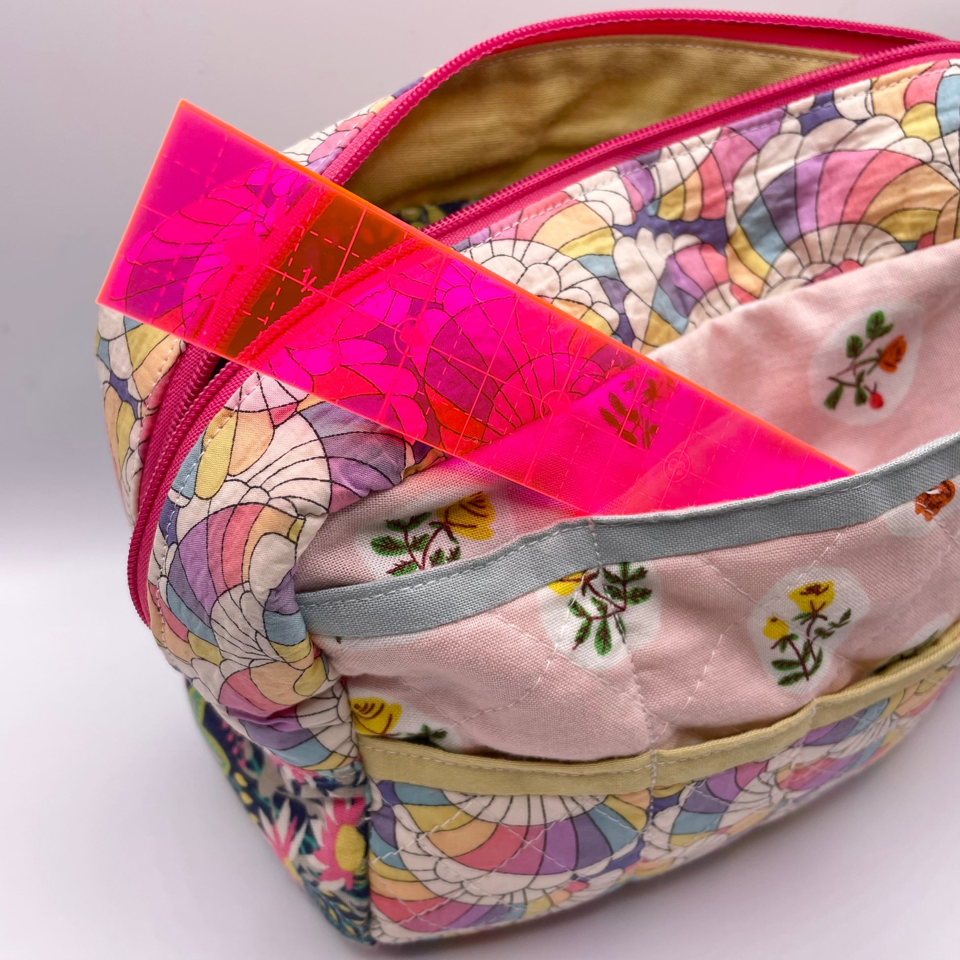 Sew.be Neon Pink 6 1/2” Ruler – sew.be curated