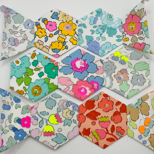 1” Hexagon Papers - Sue Daley Designs