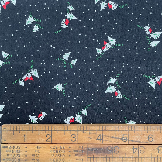 Liberty Quilting Cotton - Christmas Cottage